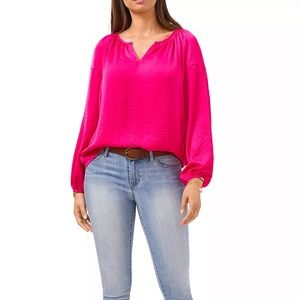 🆕 VINCE CAMUTO absolutely fabulous 
Rumpled Peasant Blouse